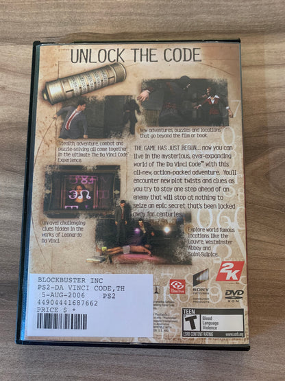 SONY PLAYSTATiON 2 [PS2] | THE DA ViNCi CODE