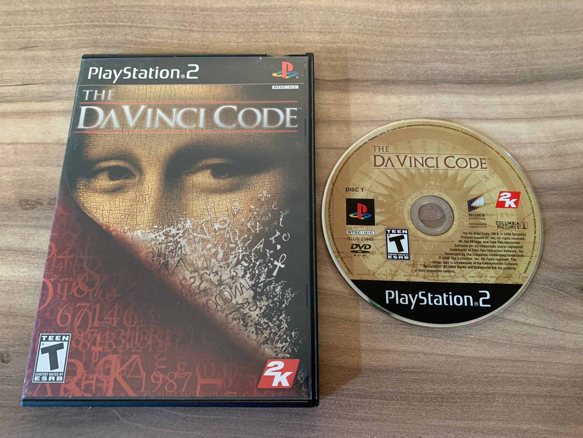 PiXEL-RETRO.COM : SONY PLAYSTATION 2 (PS2) COMPLET CIB BOX MANUAL GAME NTSC THE DA VINCI CODE