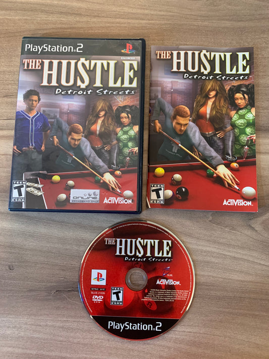 PiXEL-RETRO.COM : SONY PLAYSTATION 2 (PS2) COMPLET CIB BOX MANUAL GAME NTSC THE HUSTLE DETROIT STREETS