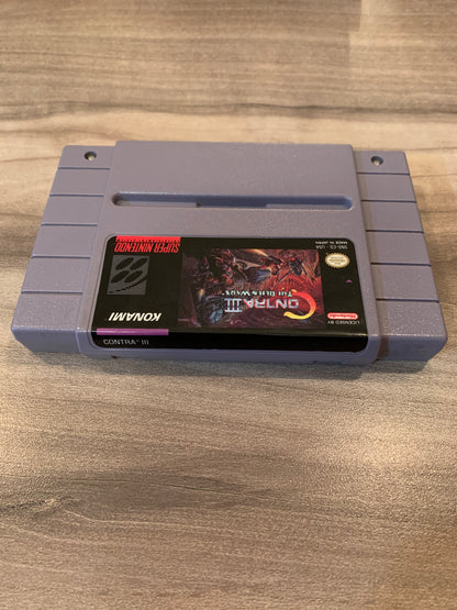 SUPER NiNTENDO [SNES] | CONTRA III THE ALiEN WARS