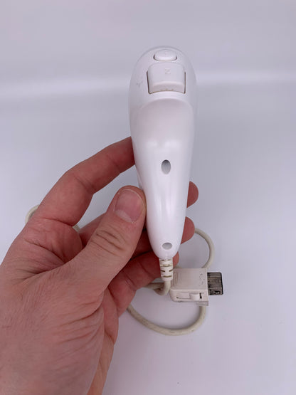 NiNTENDO Wii MANETTE | NUNCHUK OFFiCiEL BLANC