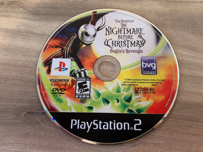 SONY PLAYSTATiON 2 [PS2] | TiM BURTONS THE NiGHTMARE BEFORE CHRiSTMAS OOGiES REVENGE