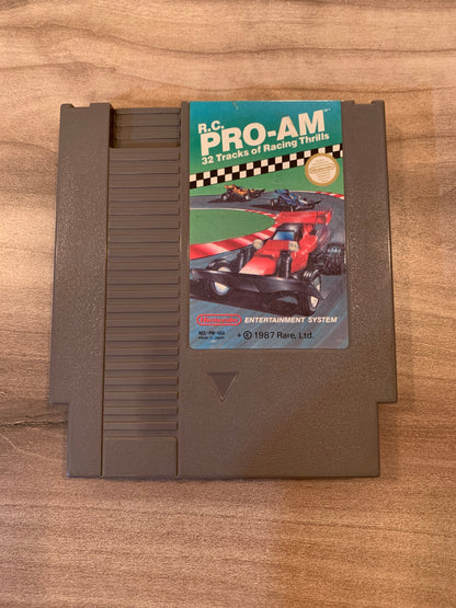 PiXEL-RETRO.COM : NINTENDO ENTERTAiNMENT SYSTEM (NES) R.C. PRO-AM 32 TRACKS OF RACING THRILLS GAME NTSC