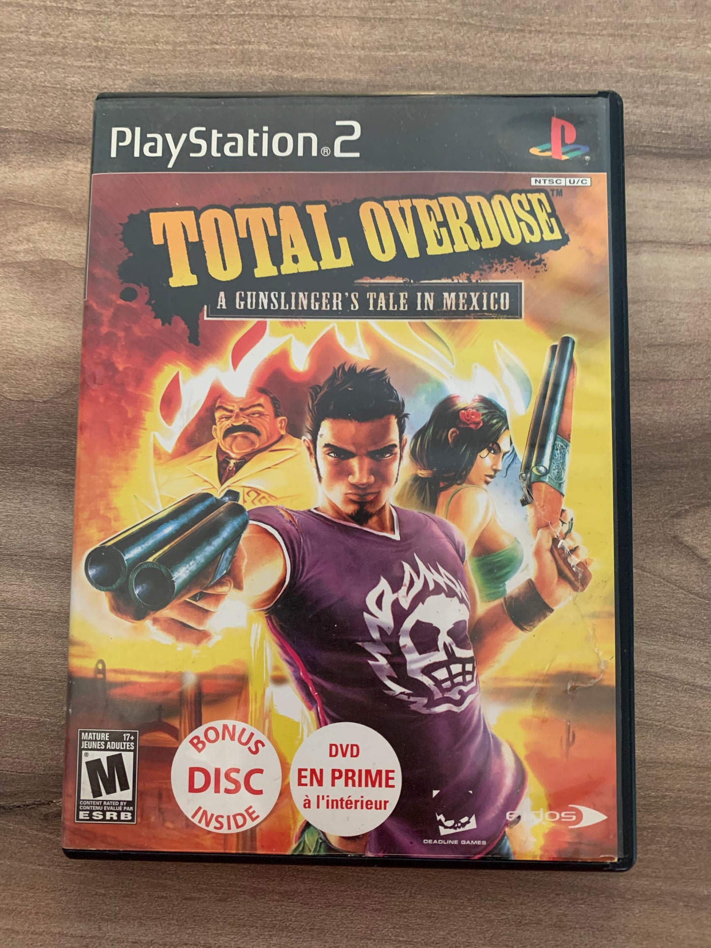 SONY PLAYSTATiON 2 [PS2] | TOTAL OVERSODOSE IN GUNSLINGERS TALE in MEXICO