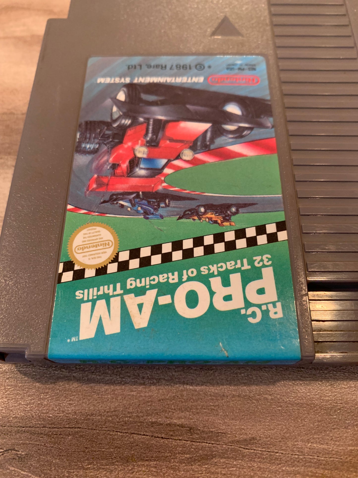 NiNTENDO [NES] ORiGiNAL | RC PRO-AM 32 TRACKS OF RACiNG THRiLLS