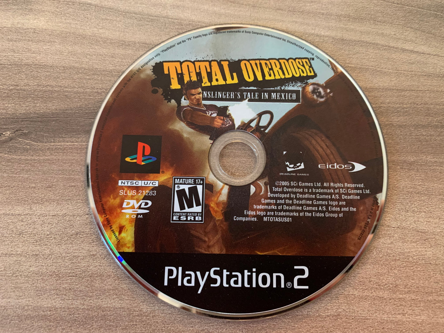 SONY PLAYSTATiON 2 [PS2] | TOTAL OVERSDOSE A GUNSLiNGERS TALE iN MEXiCO