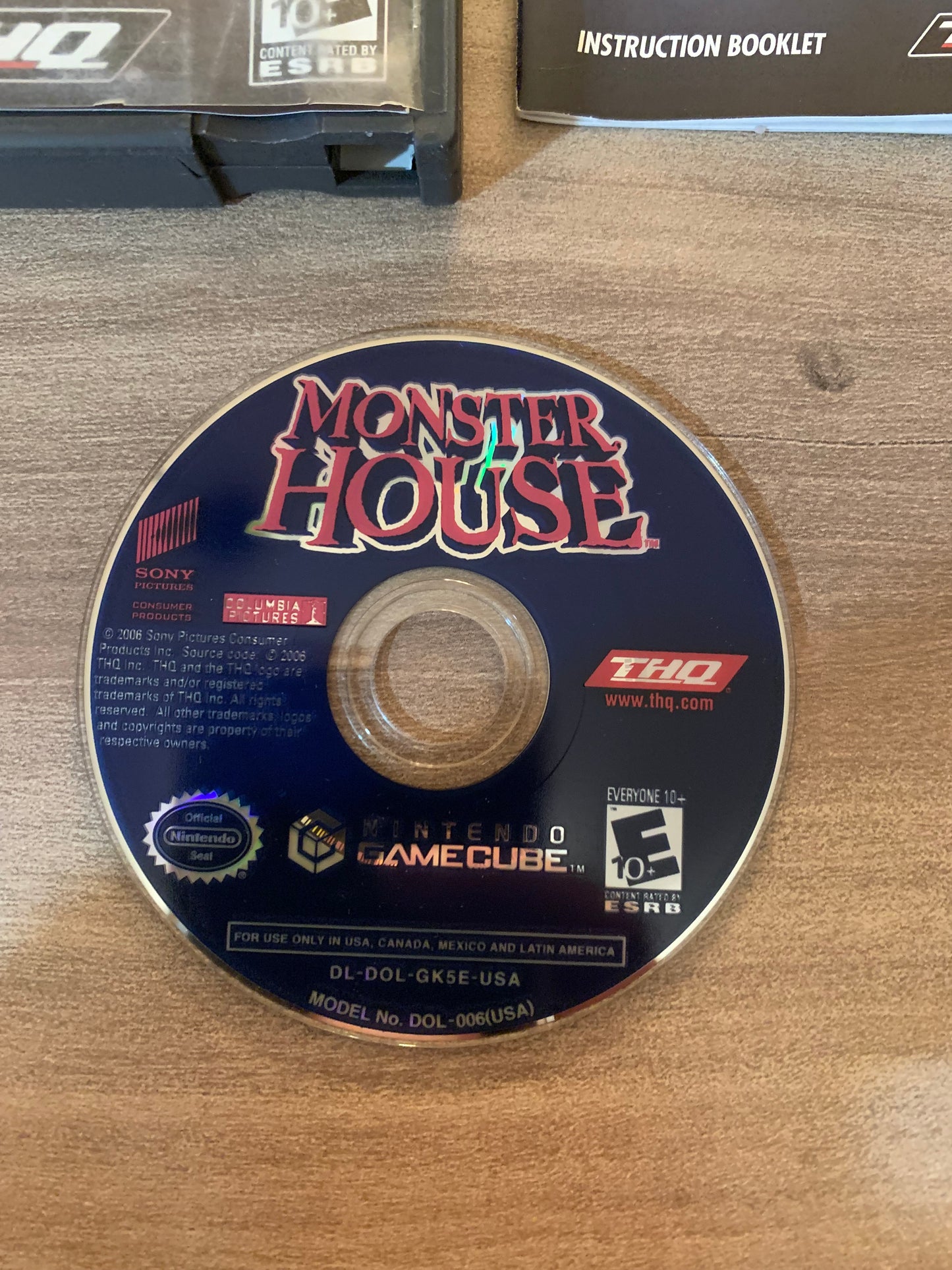 NiNTENDO GAMECUBE [NGC] | MONSTER HOUSE