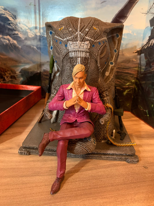 PiXEL-RETRO.COM : UBI COLLECTIBLES FAR CRY 4 KYRAT EDITION PANGAN MIN ELEPHANT THRONE COMPLETE (CIB) BOX INSTRUCTION MANUAL MAP POSTER