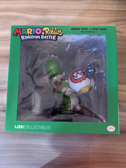 PiXEL-RETRO.COM : UBI COLLECTIBLES MARIO + RABBIDS KINGDOM BATTLE RABBID YOSHI / LAPIN YOSHI COMPLETE (CIB) BOX NEW SCEALED