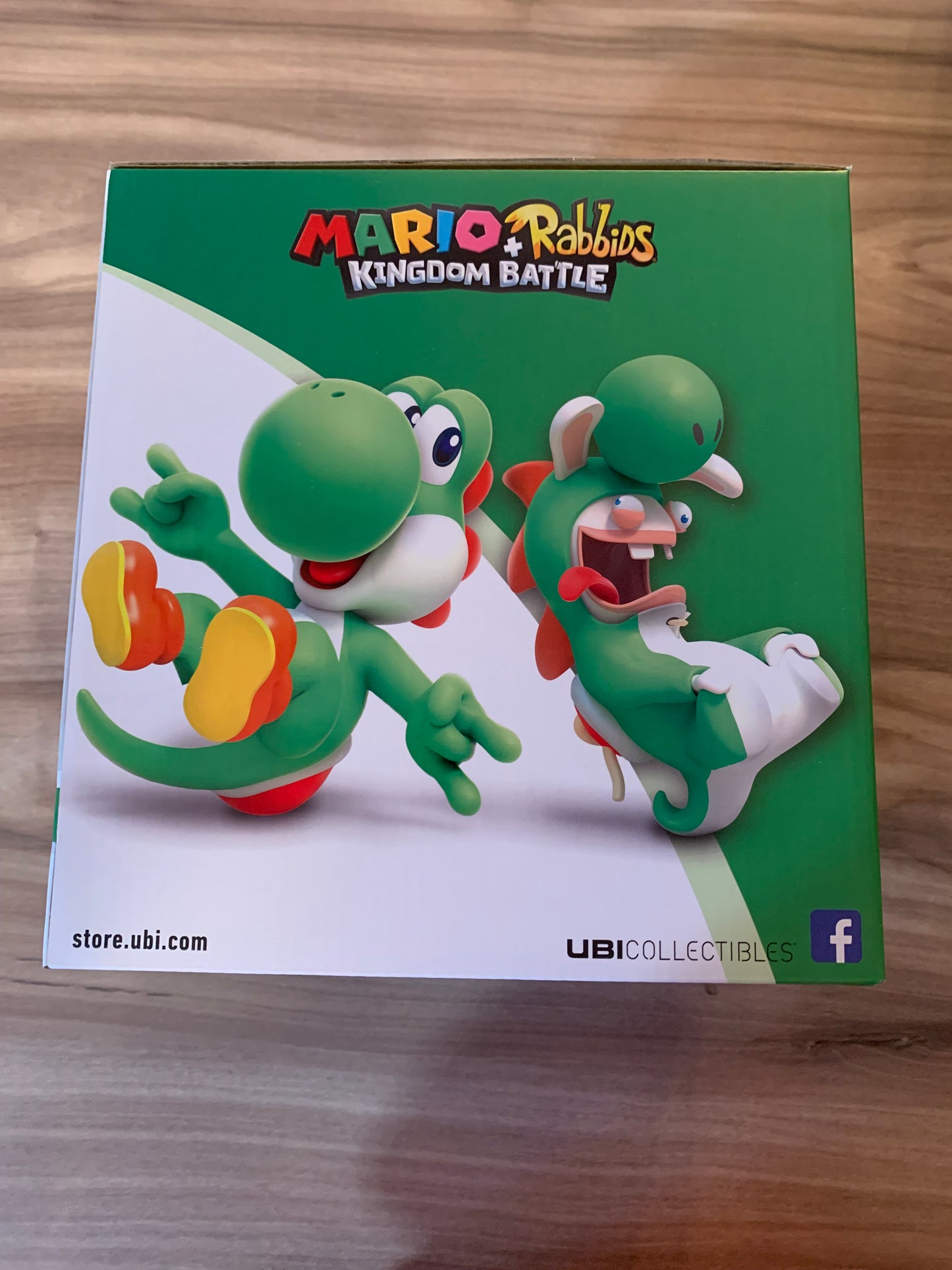 PiXEL-RETRO.COM : UBI COLLECTIBLES MARIO + RABBIDS KINGDOM BATTLE RABBID YOSHI / LAPIN YOSHI COMPLETE (CIB) BOX NEW SCEALED