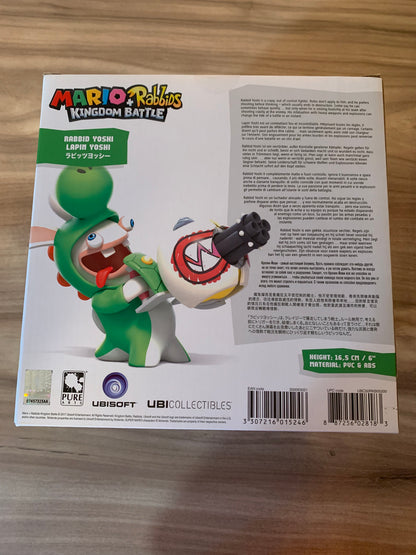 PiXEL-RETRO.COM : UBI COLLECTIBLES MARIO + RABBIDS KINGDOM BATTLE RABBID YOSHI / LAPIN YOSHI COMPLETE (CIB) BOX NEW SCEALED