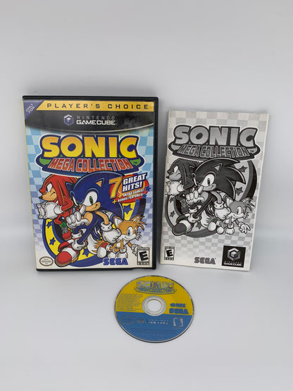 PiXEL-RETRO.COM : NINTENDO GAMECUBE COMPLETE CIB BOX MANUAL GAME NTSC SONIC MEGA COLLECTION