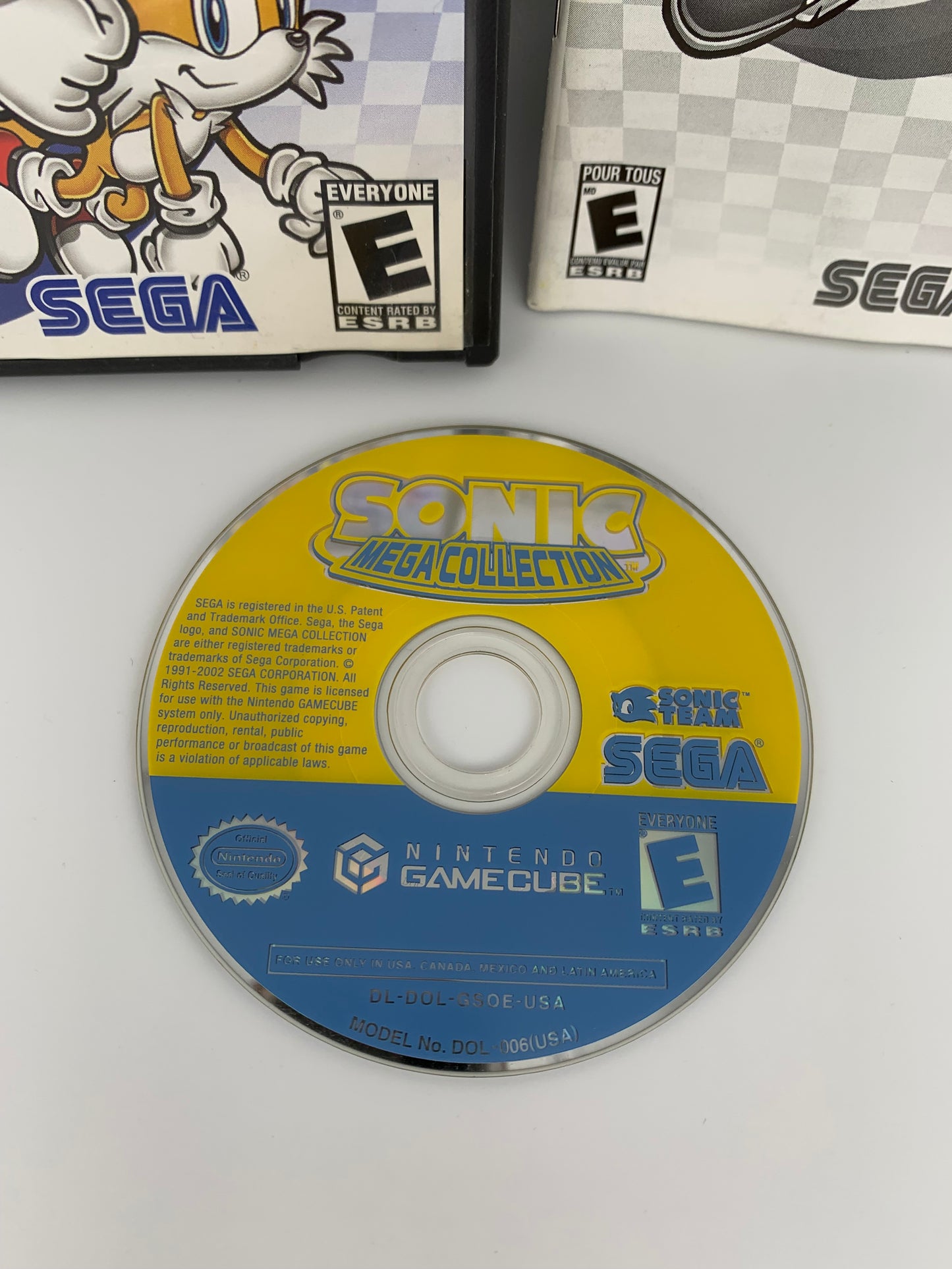 NiNTENDO GAMECUBE [NGC] | SONiC MEGA COLLECTiON | PLAYERS CHOiCE