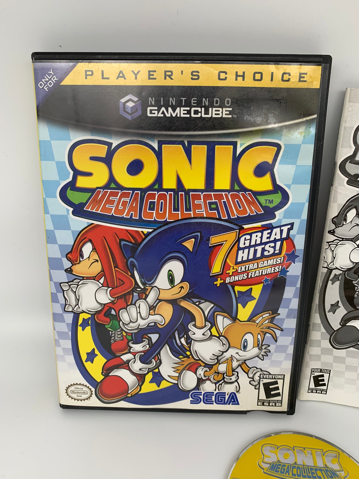 NiNTENDO GAMECUBE [NGC] | SONiC MEGA COLLECTiON | PLAYERS CHOiCE