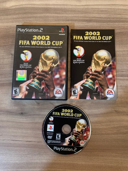 PiXEL-RETRO.COM : SONY PLAYSTATION 2 (PS2) COMPLET CIB BOX MANUAL GAME NTSC 2002 FIFA WORLD CUP