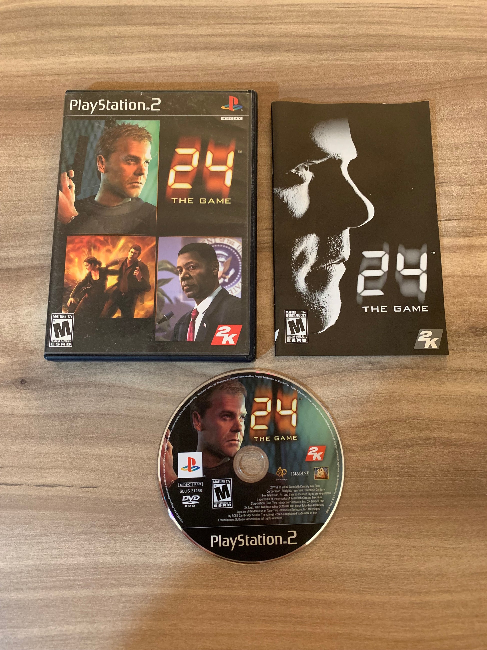 PiXEL-RETRO.COM : SONY PLAYSTATION 2 (PS2) COMPLET CIB BOX MANUAL GAME NTSC 24 THE GAME