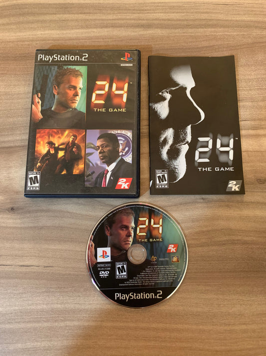 PiXEL-RETRO.COM : SONY PLAYSTATION 2 (PS2) COMPLET CIB BOX MANUAL GAME NTSC 24 THE GAME