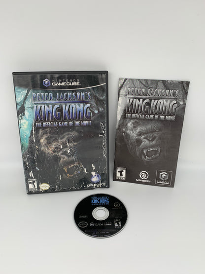 PiXEL-RETRO.COM : NINTENDO GAMECUBE COMPLETE CIB BOX MANUAL GAME NTSC PETER JACKSON'S KING KONG THE OFFICIAL GAME OF THE MOVIE