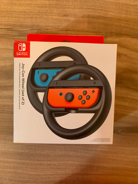 NiNTENDO SWiTCH | OFFICIAL STEERING WHEEL FOR JOY-CON PACK OF 2