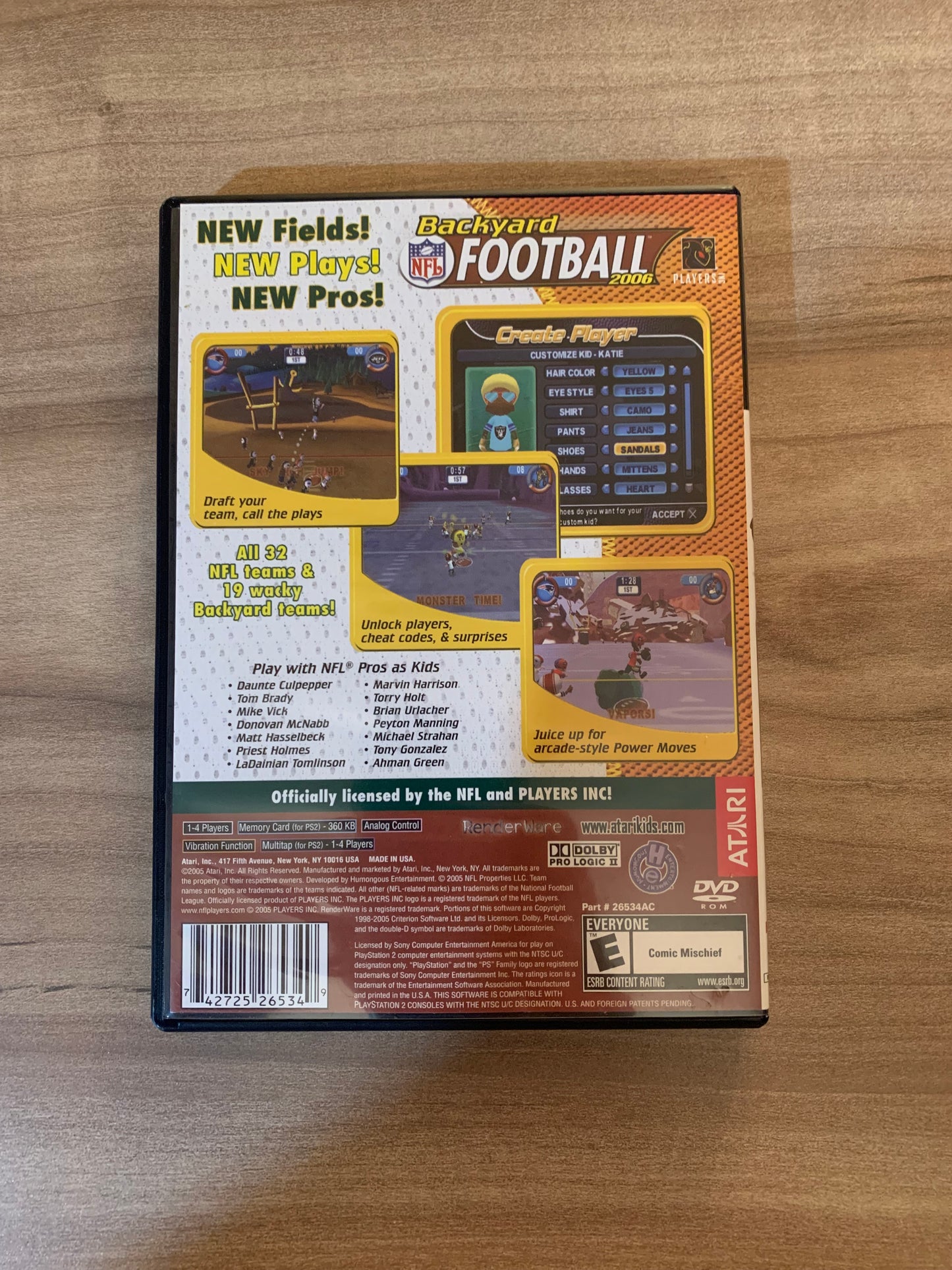 SONY PLAYSTATiON 2 [PS2] | BACKYARD NFL FOOTBALL 2006