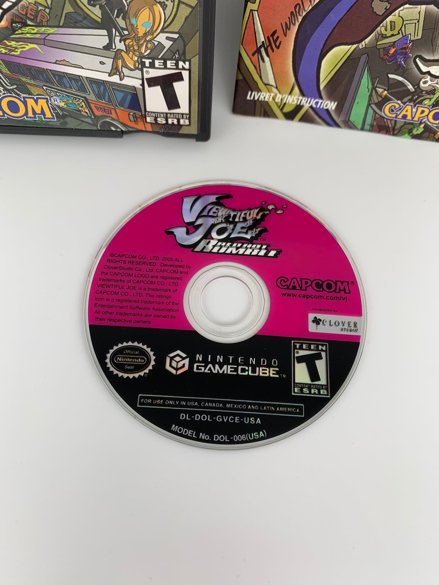 NiNTENDO GAMECUBE [NGC] | ViEWTiFUL JOE RED HOT RUMBLE