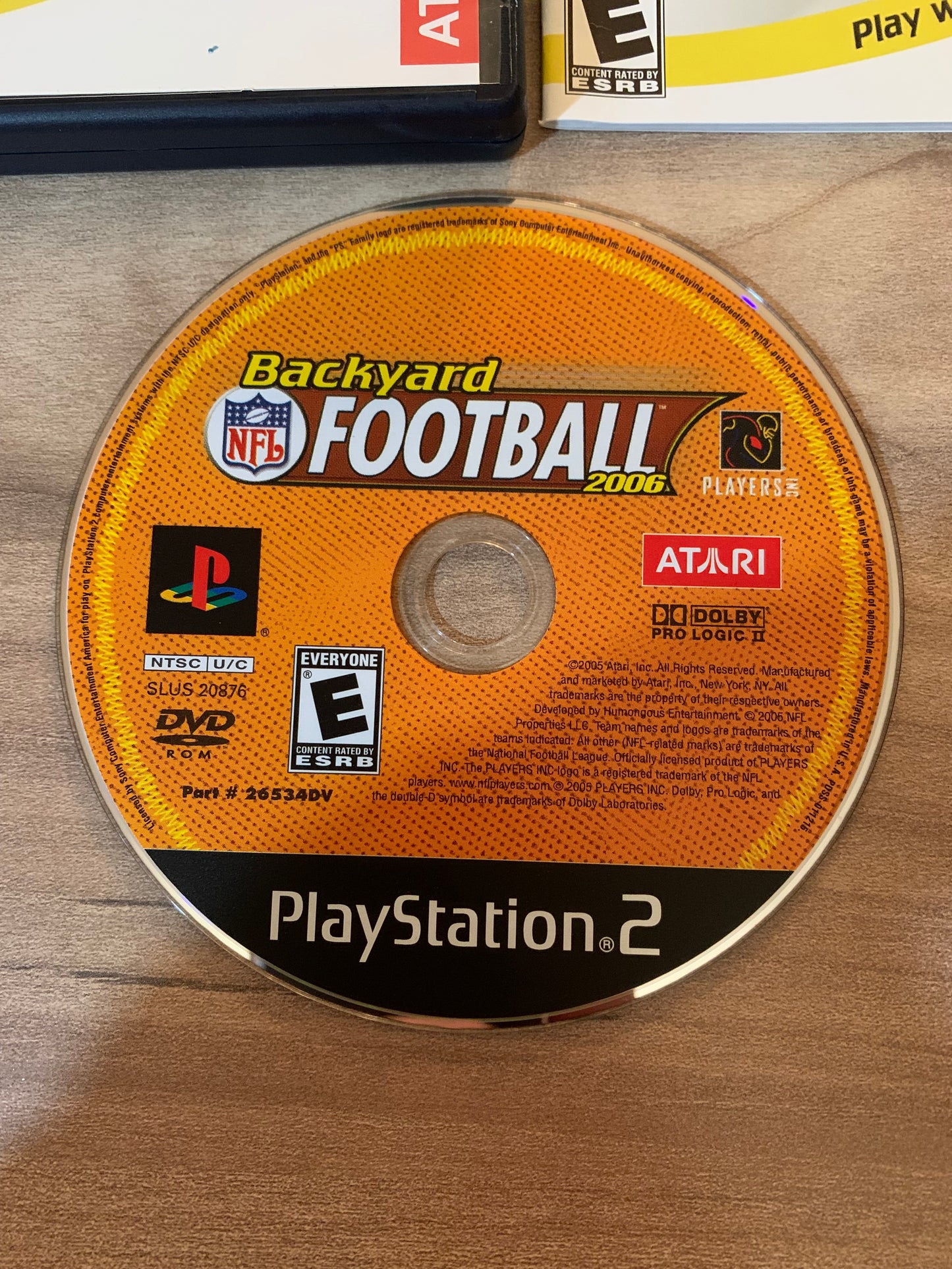 SONY PLAYSTATiON 2 [PS2] | BACKYARD NFL FOOTBALL 2006