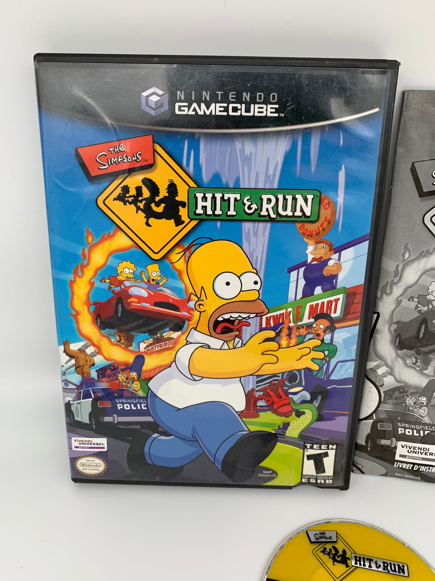 NiNTENDO GAMECUBE [NGC] | THE SiMPSONS HiT & RUN