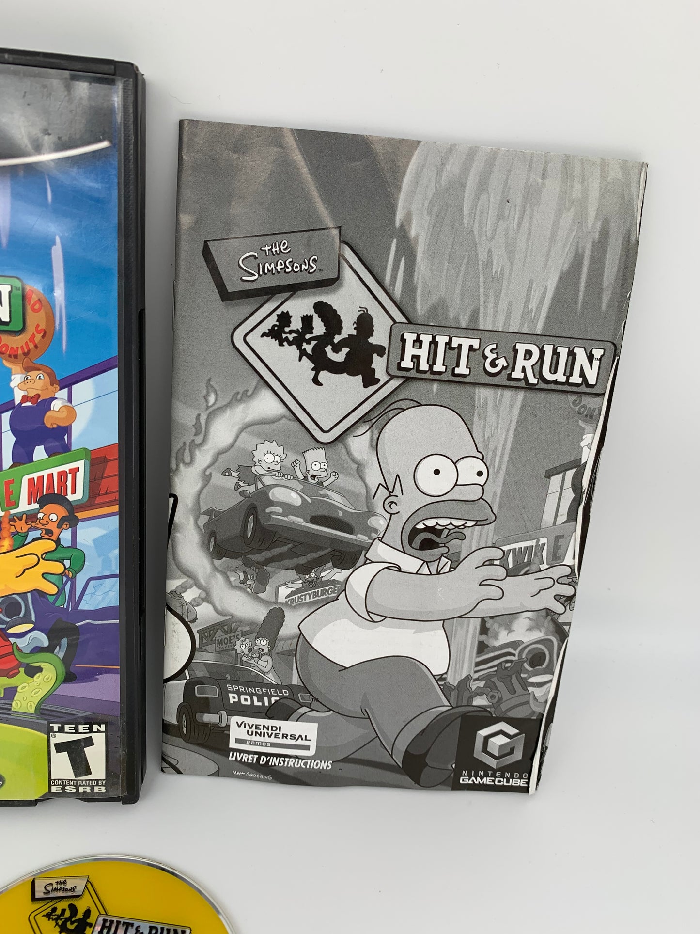 NiNTENDO GAMECUBE [NGC] | THE SiMPSONS HiT & RUN