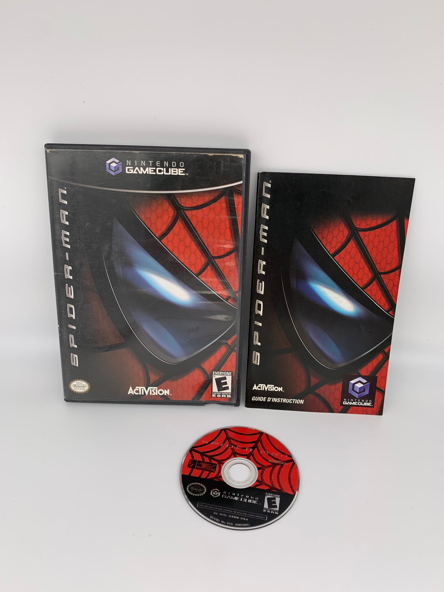 PiXEL-RETRO.COM : NINTENDO GAMECUBE COMPLETE CIB BOX MANUAL GAME NTSC SPIDER-MAN
