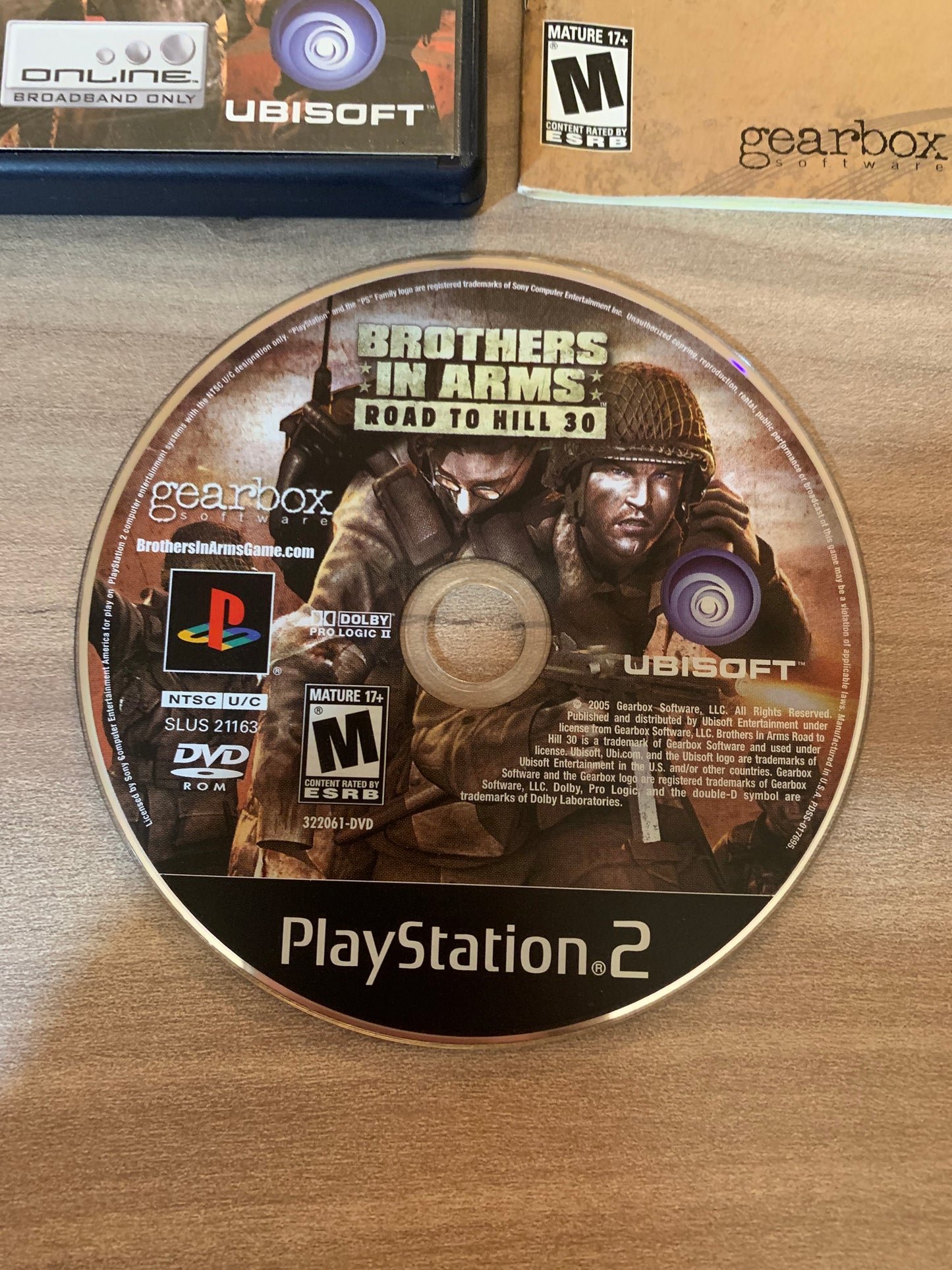 SONY PLAYSTATiON 2 [PS2] | BROTHERS iN ARMS ROAD TO HiLL 30