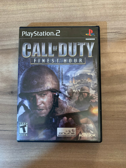 SONY PLAYSTATiON 2 [PS2] | CALL OF DUTY FiNEST HOUR | GREATEST HiTS