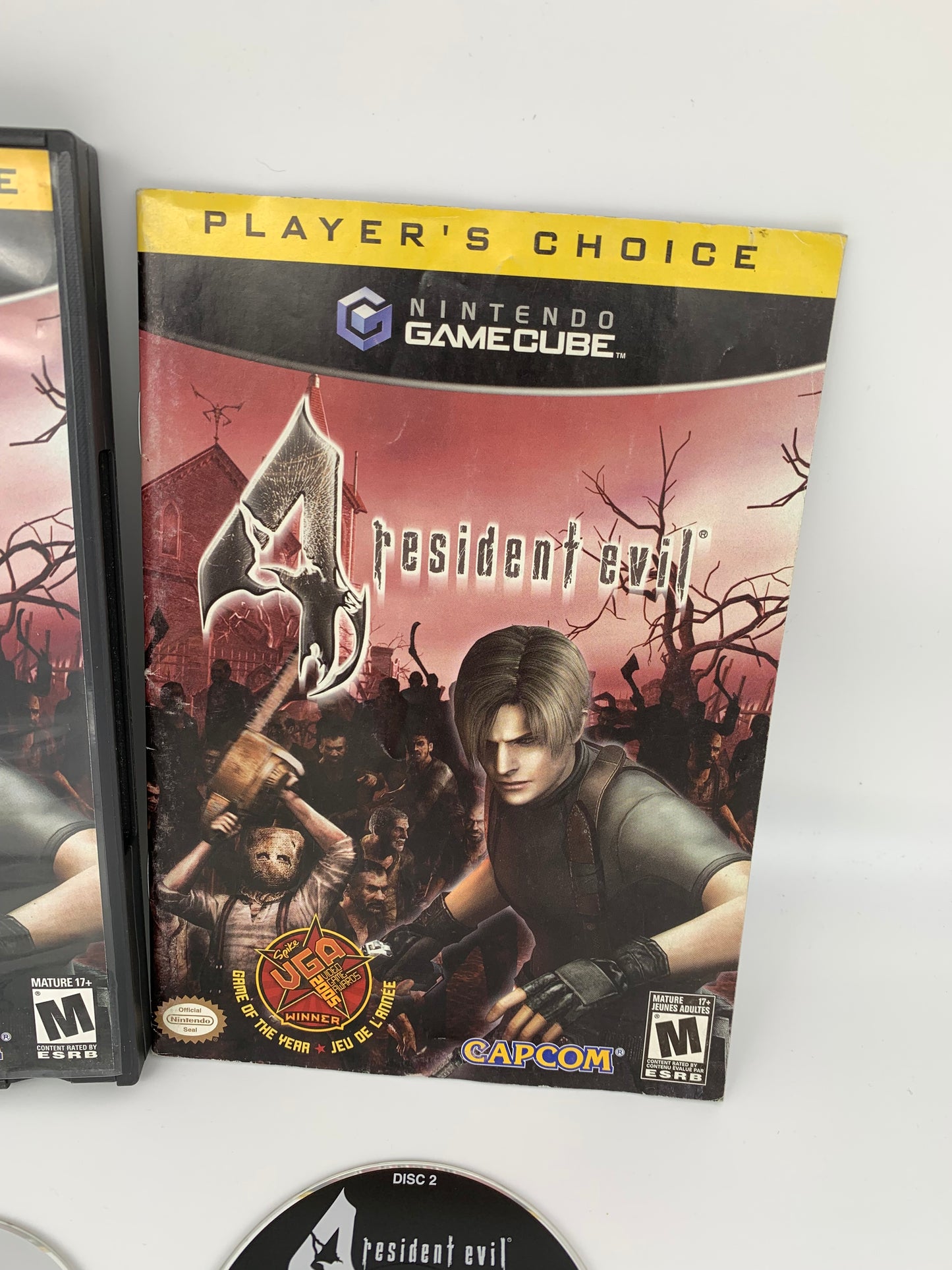 NiNTENDO GAMECUBE [NGC] | RESiDENT EViL 4 | PLAYERS CHOiCE