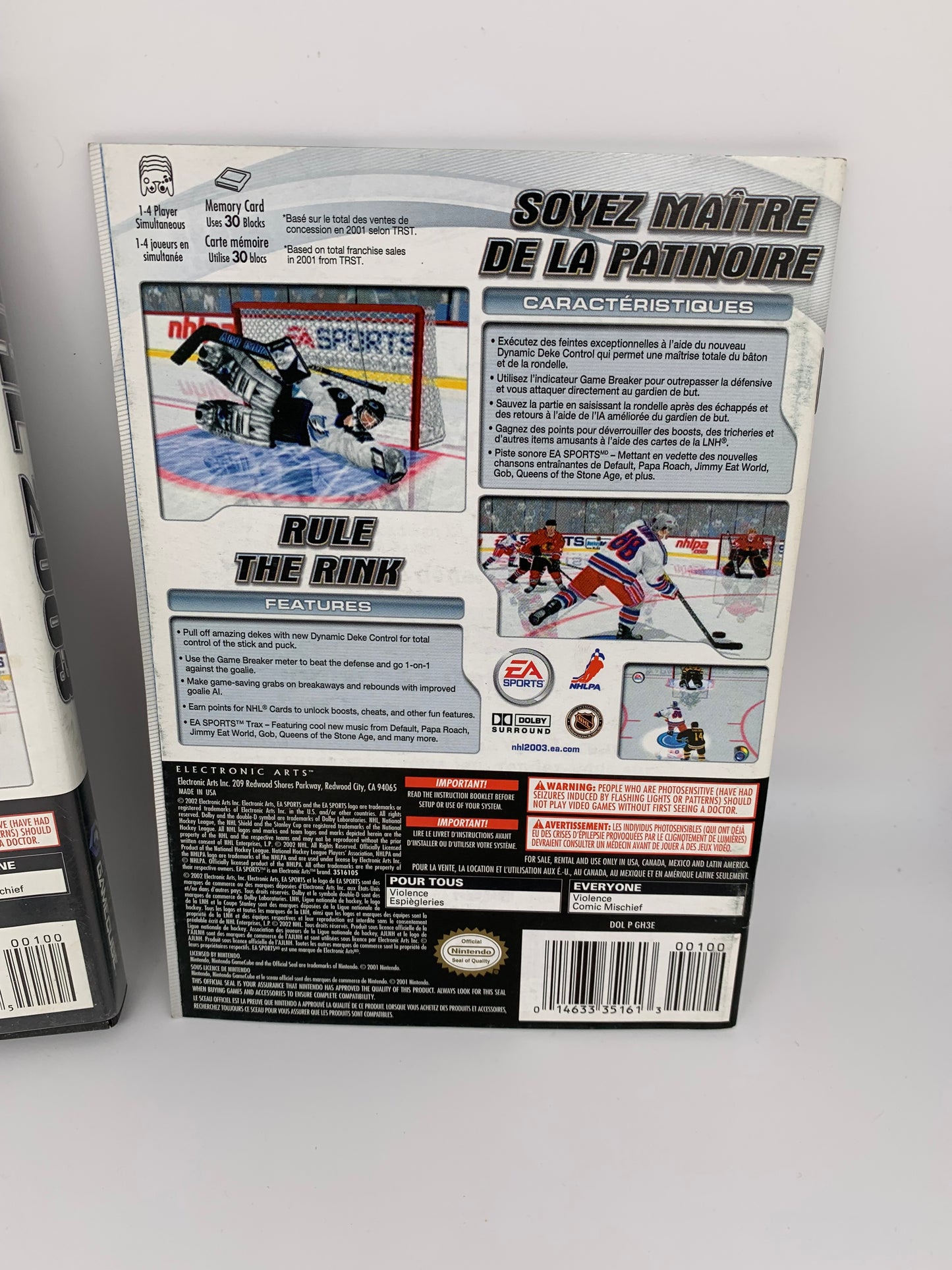 NiNTENDO GAMECUBE [NGC] | NHL 2003