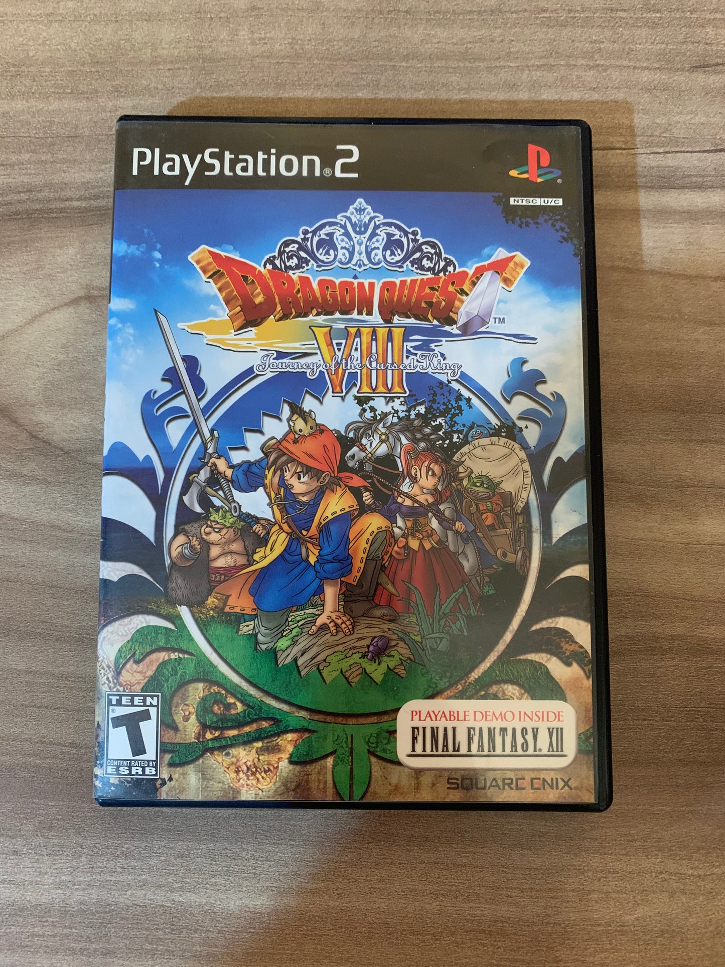 SONY PLAYSTATiON 2 [PS2] | DRAGON QUEST VIII JOURNEY OF THE CURSED KiNG &amp; FiNAL FANTASY XII DEMO