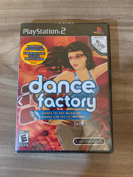 PiXEL-RETRO.COM : SONY PLAYSTATION 2 (PS2) COMPLETE CIB BOX MANUAL GAME NTSC NEW SEALED DANCE FACTORY