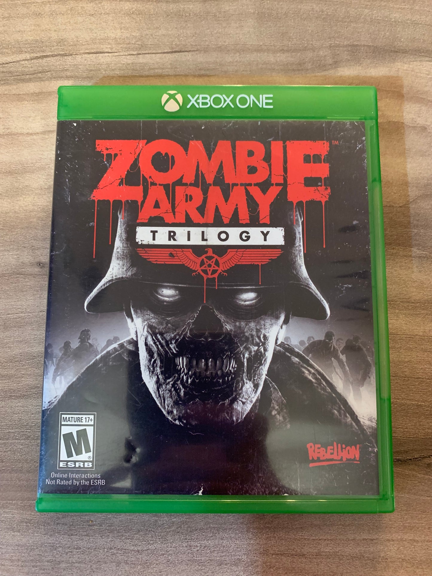 PiXEL-RETRO.COM : MICROSOFT XBOX ONE COMPLETE CIB BOX MANUAL GAME NTSC ZOMBIE ARMY TRILOGY