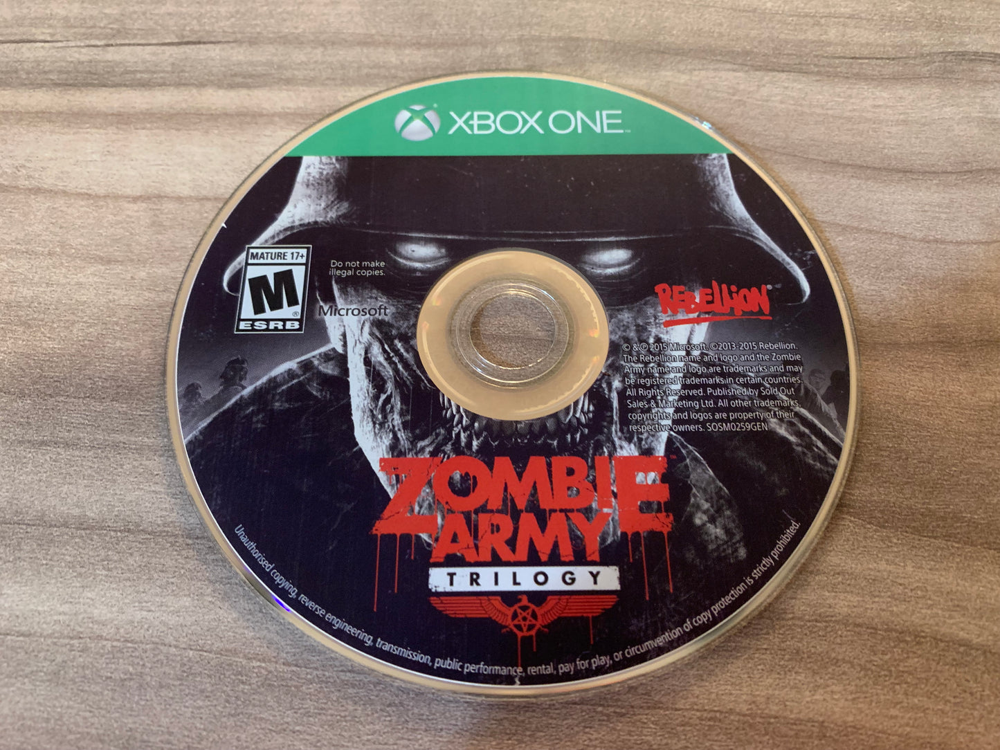 MiCROSOFT XBOX ONE | ZOMBiE ARMY TRiLOGY