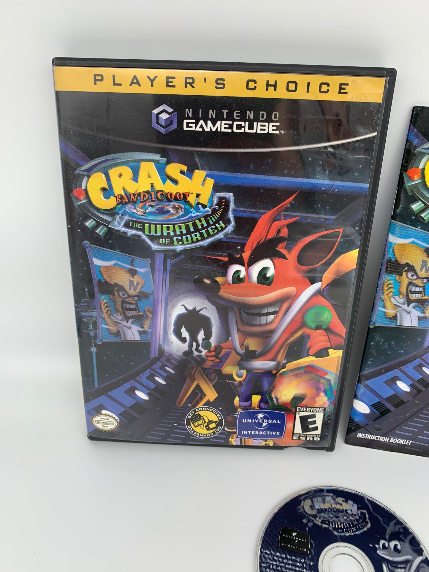 NiNTENDO GAMECUBE [NGC] | CRASH BANDiCOOT THE WRATH OF CORTEX | PLAYERS CHOiCE