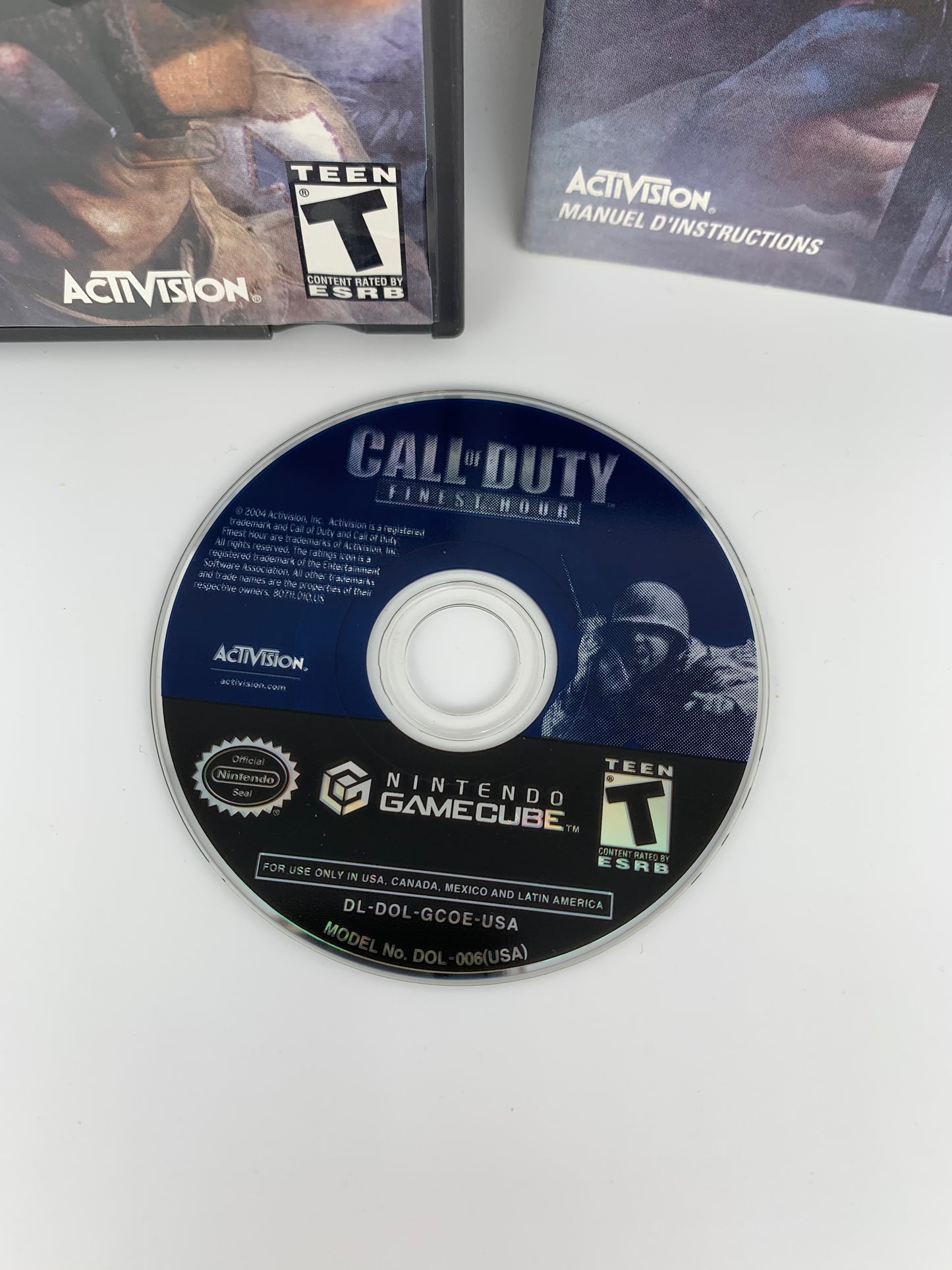 NiNTENDO GAMECUBE [NGC] | CALL OF DUTY FiNEST HOUR