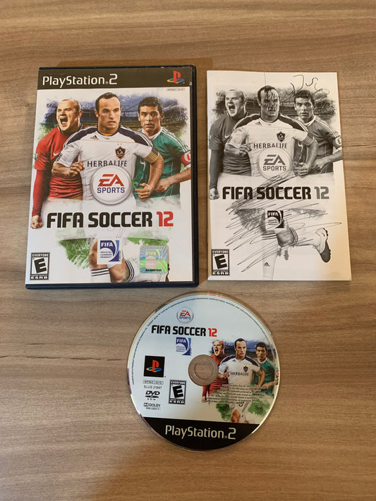 PiXEL-RETRO.COM : SONY PLAYSTATION 2 (PS2) COMPLET CIB BOX MANUAL GAME NTSC FIFA SOCCER 12