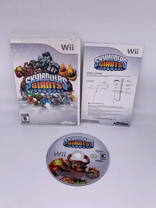 PiXEL-RETRO.COM : NINTENDO WII COMPLET CIB BOX MANUAL GAME NTSC SKYLANDERS GiANTS