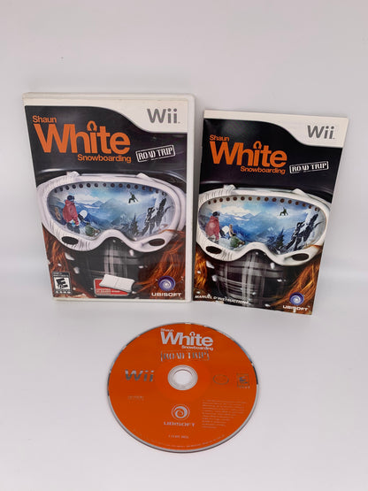 PiXEL-RETRO.COM : NINTENDO WII COMPLET CIB BOX MANUAL GAME NTSC SHAUN WHITE SNOWBOARDING ROAD TRIP