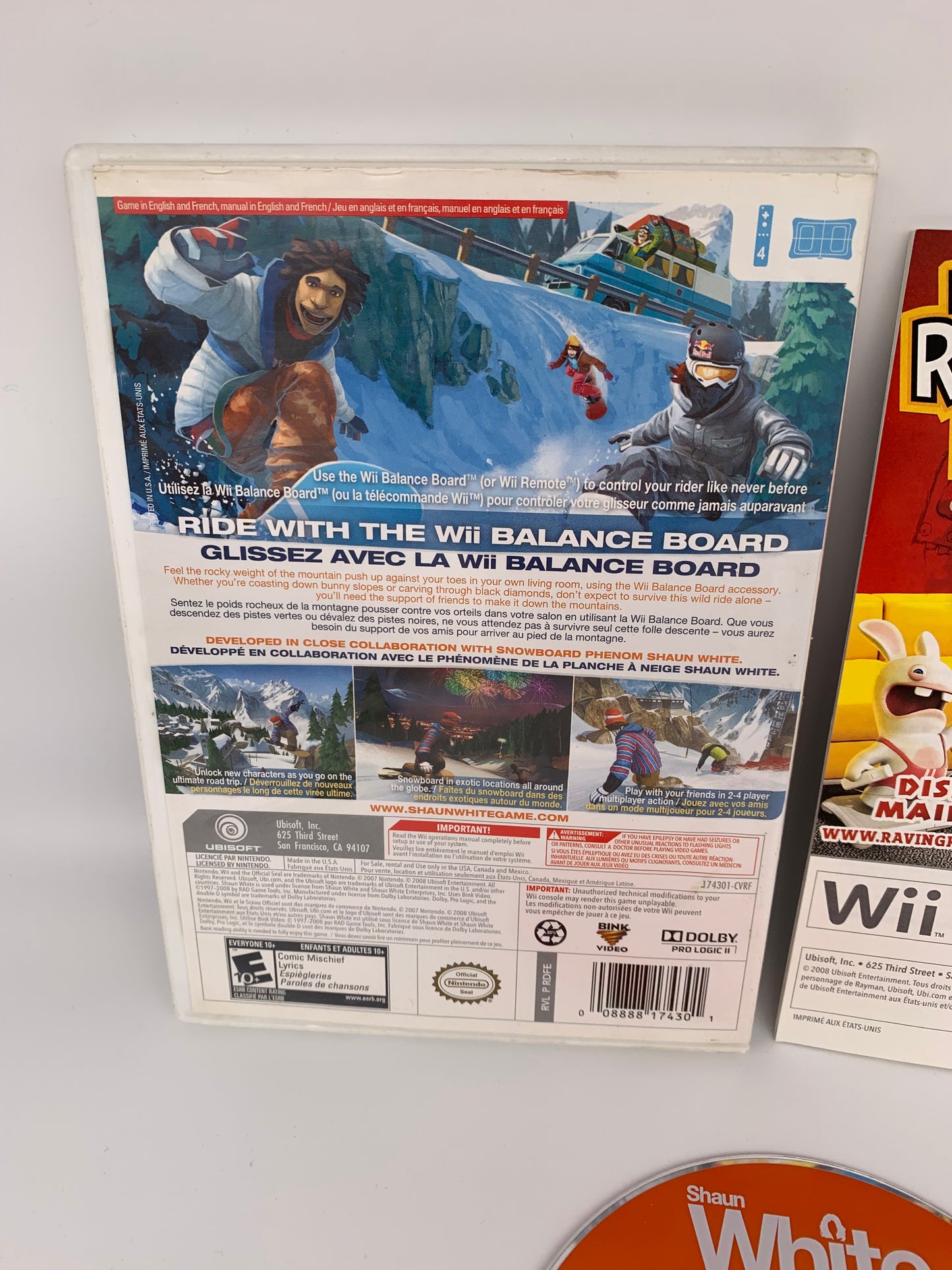 NiNTENDO Wii | SHAUN WHiTE SNOWBOARDiNG ROAD TRiP