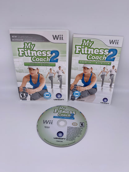 PiXEL-RETRO.COM : NINTENDO WII COMPLET CIB BOX MANUAL GAME NTSC MY FITNESS COACH 2