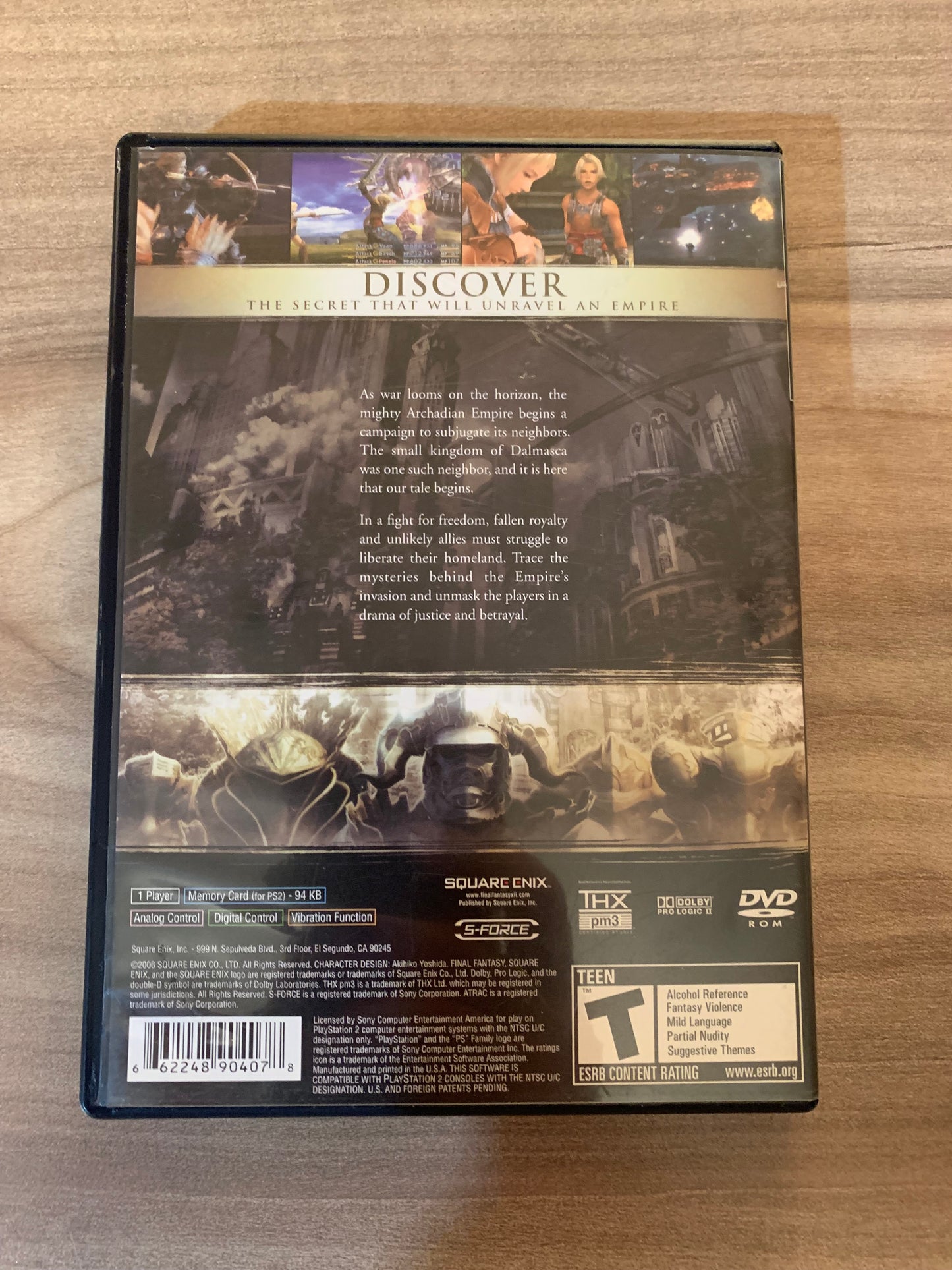 SONY PLAYSTATiON 2 [PS2] | FiNAL FANTASY XII