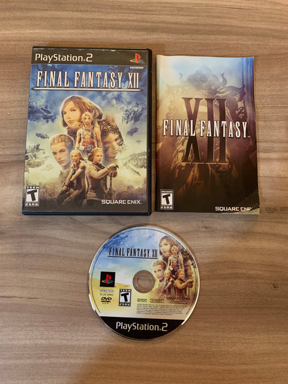 PiXEL-RETRO.COM : SONY PLAYSTATION 2 (PS2) COMPLET CIB BOX MANUAL GAME NTSC FINAL FANTASY XII