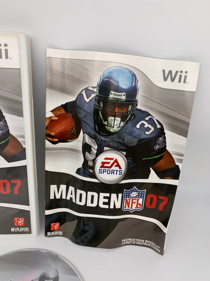 NiNTENDO Wii | MADDEN NFL 07