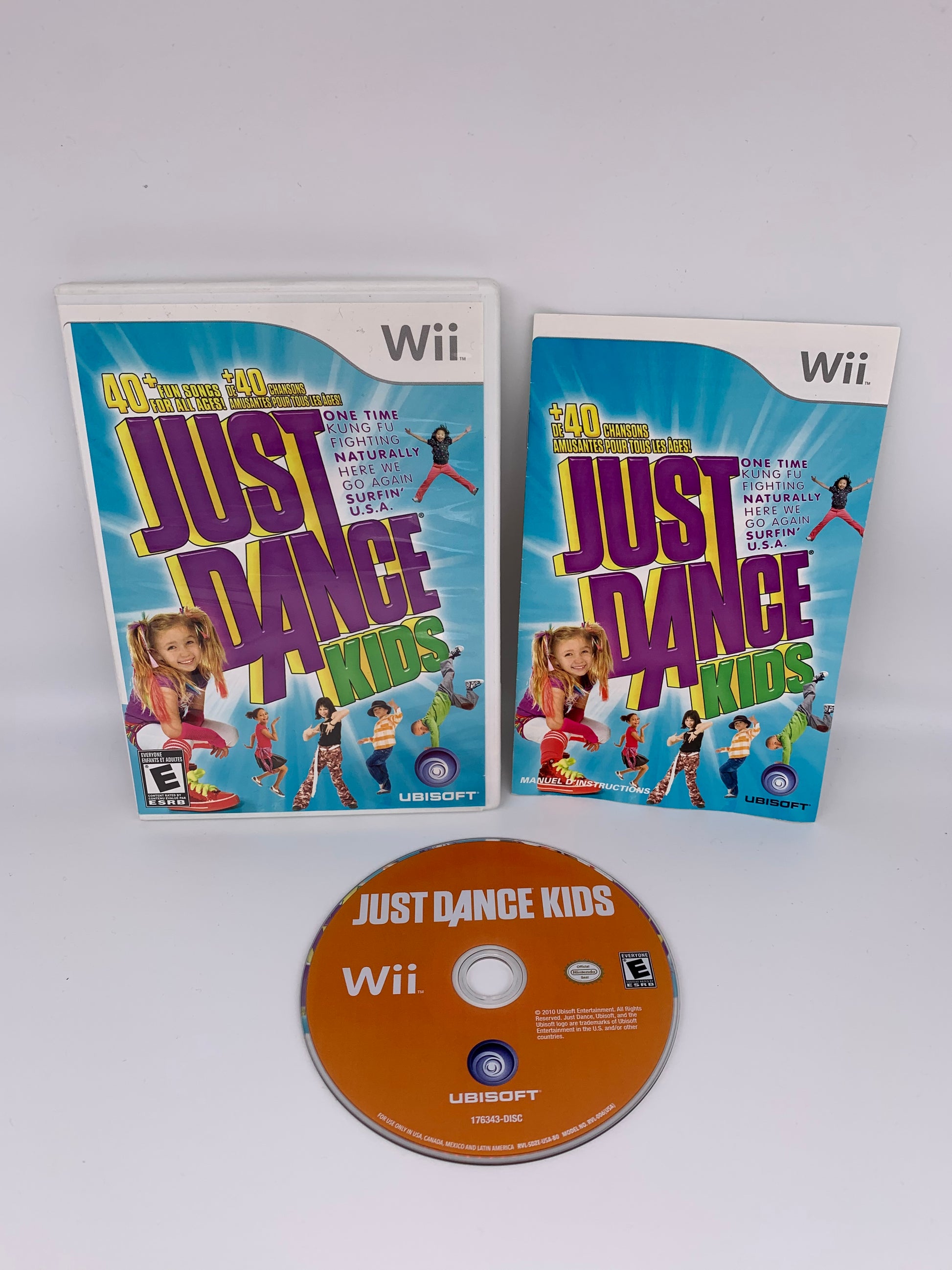 PiXEL-RETRO.COM : NINTENDO WII COMPLET CIB BOX MANUAL GAME NTSC JUST DANCE KIDS