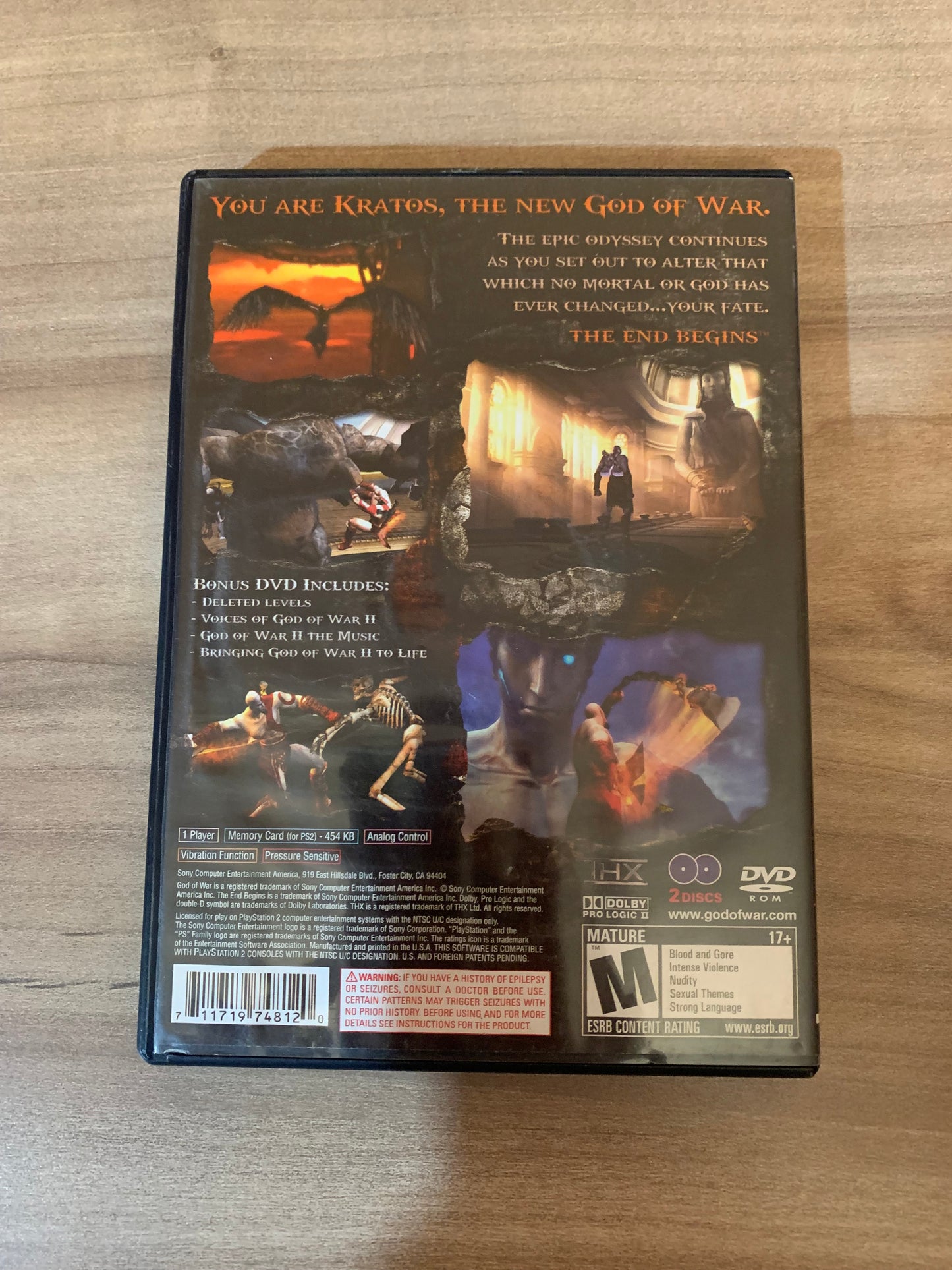SONY PLAYSTATiON 2 [PS2] | GOD OF WAR II