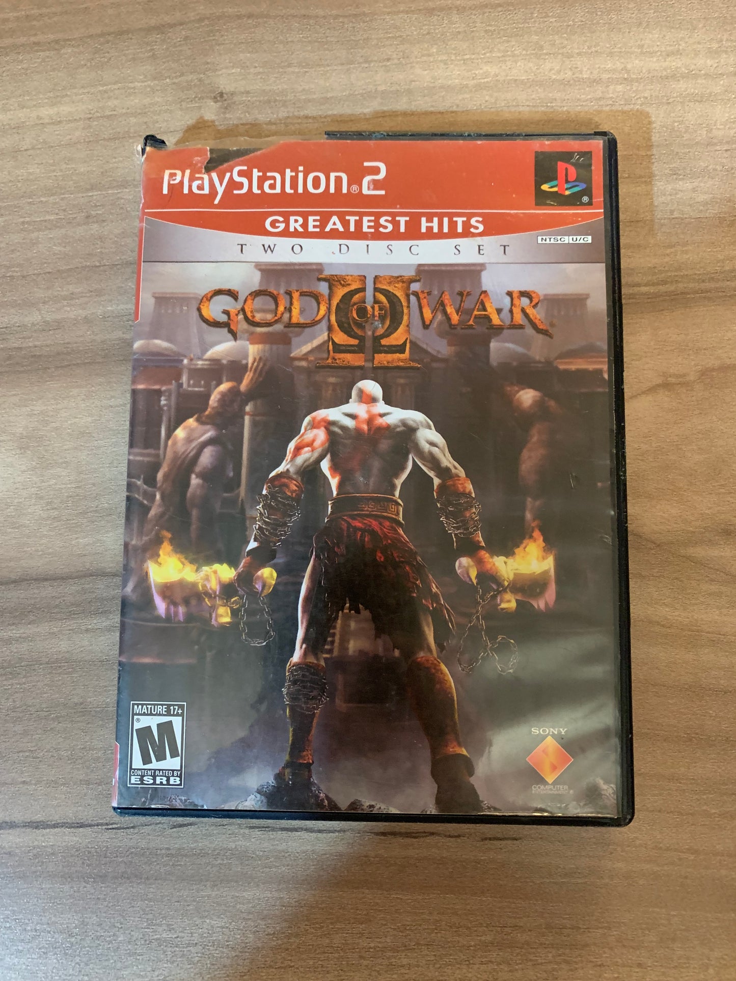 SONY PLAYSTATiON 2 [PS2] | GOD OF WAR II | GREATEST HiTS